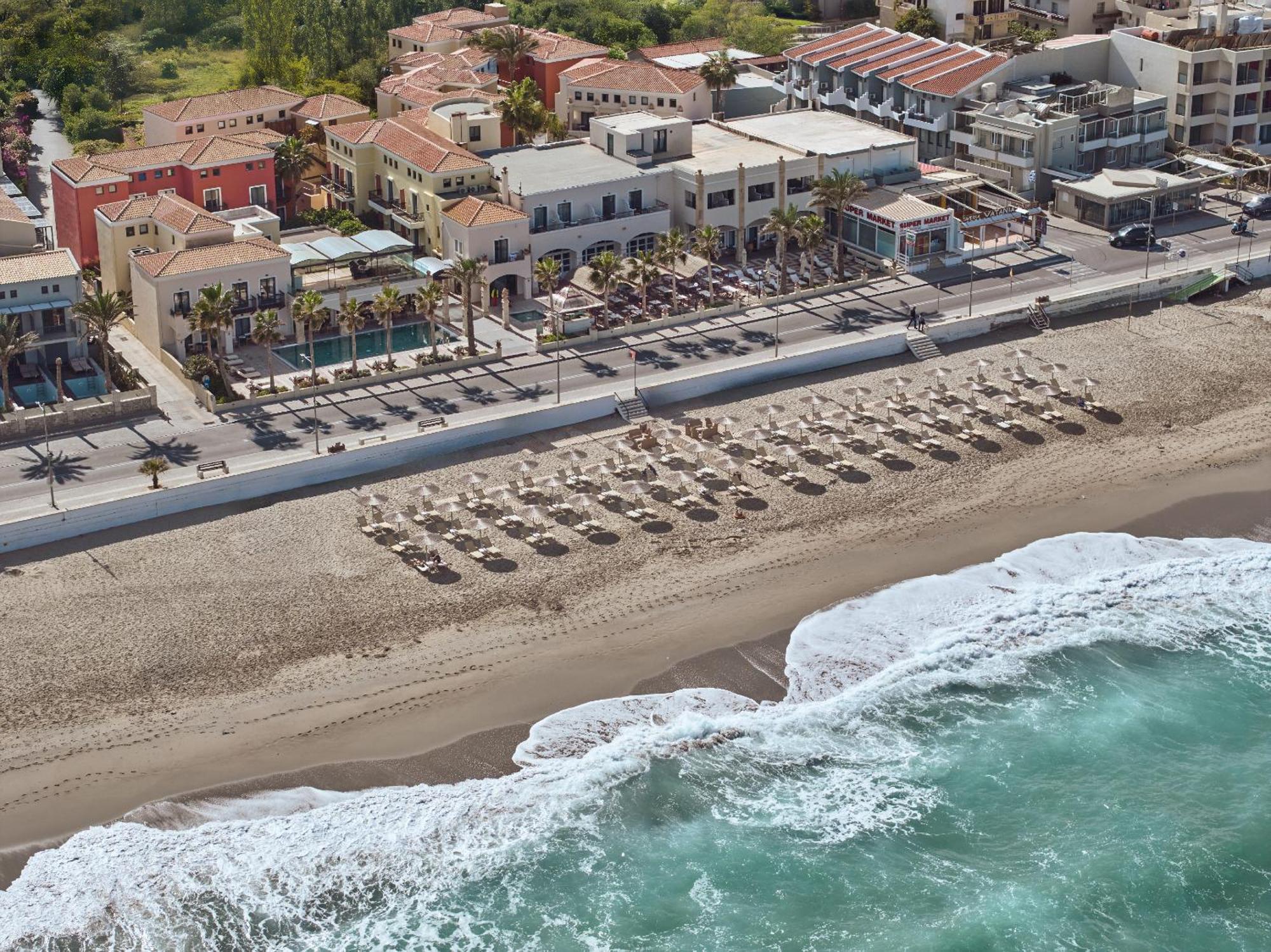 Grecotel Plaza Beach House Rethymno Eksteriør bilde