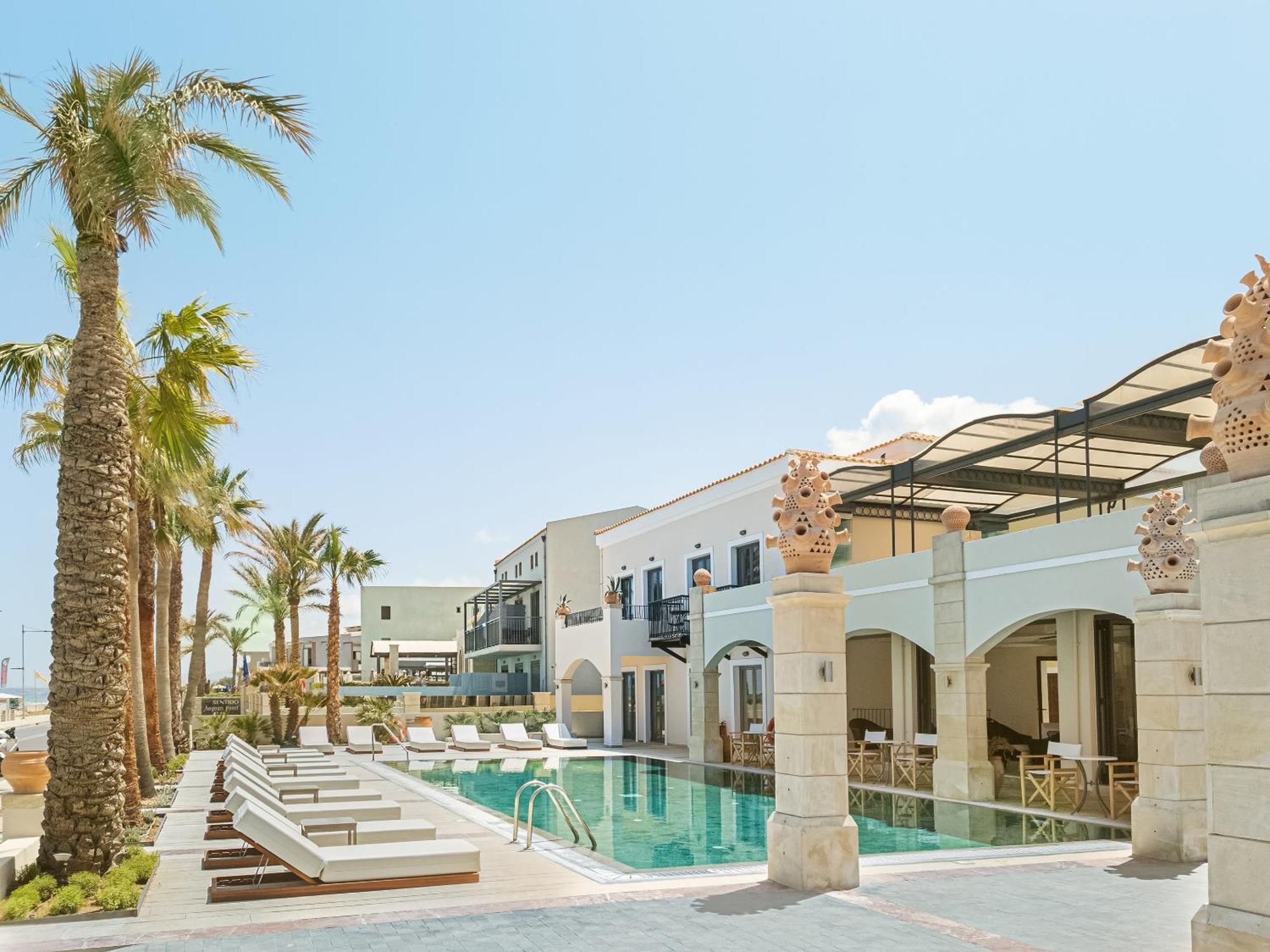 Grecotel Plaza Beach House Rethymno Eksteriør bilde