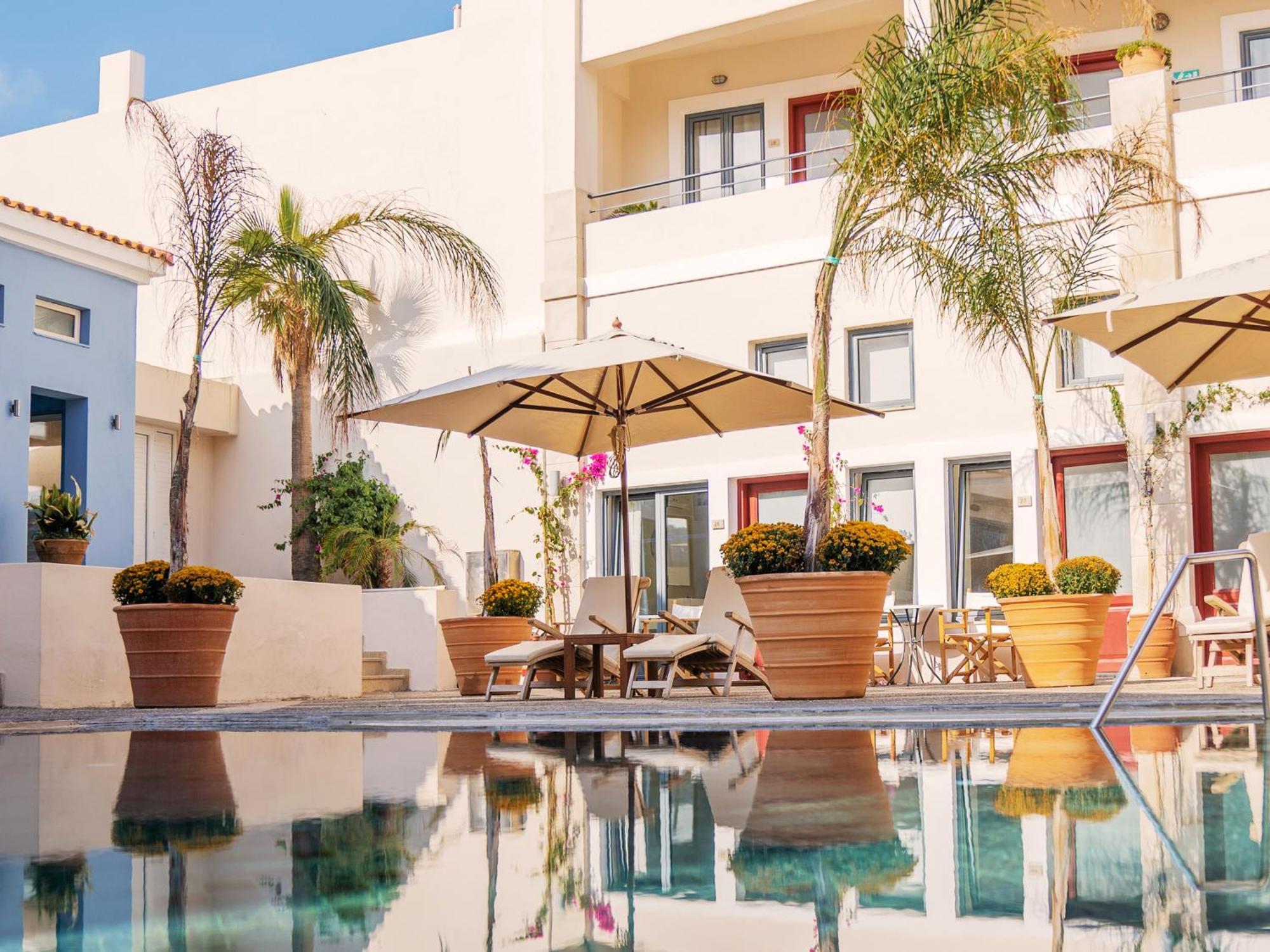 Grecotel Plaza Beach House Rethymno Eksteriør bilde